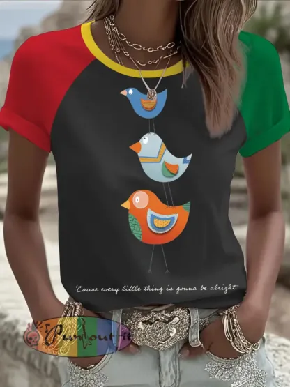Women’s ’Every little thing is gonna be alright’ T-shirt