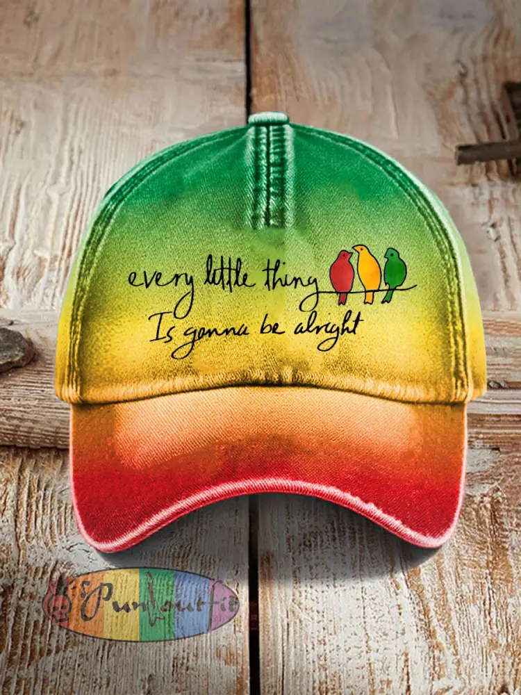 Unisex ’Every little thing is gonna be alright’ Hat - As picture · ONE