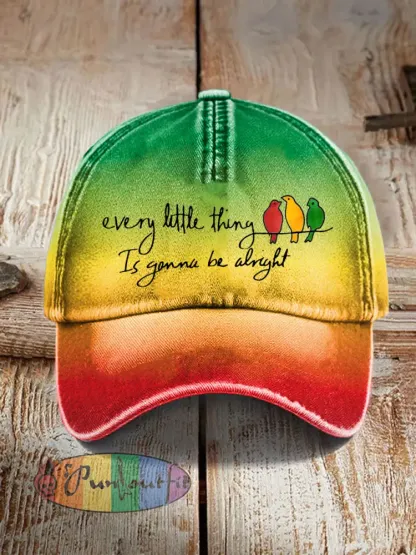 Unisex ’Every little thing is gonna be alright’ Hat - As picture · ONE