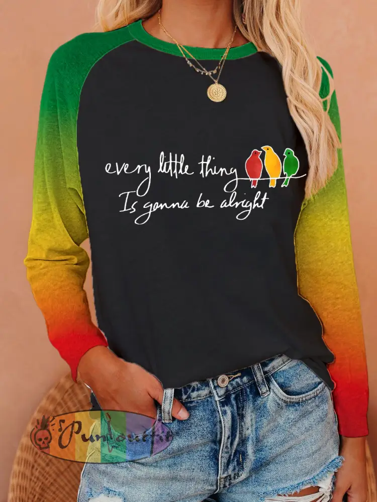 Women’s reggae long-sleeve T-shirt