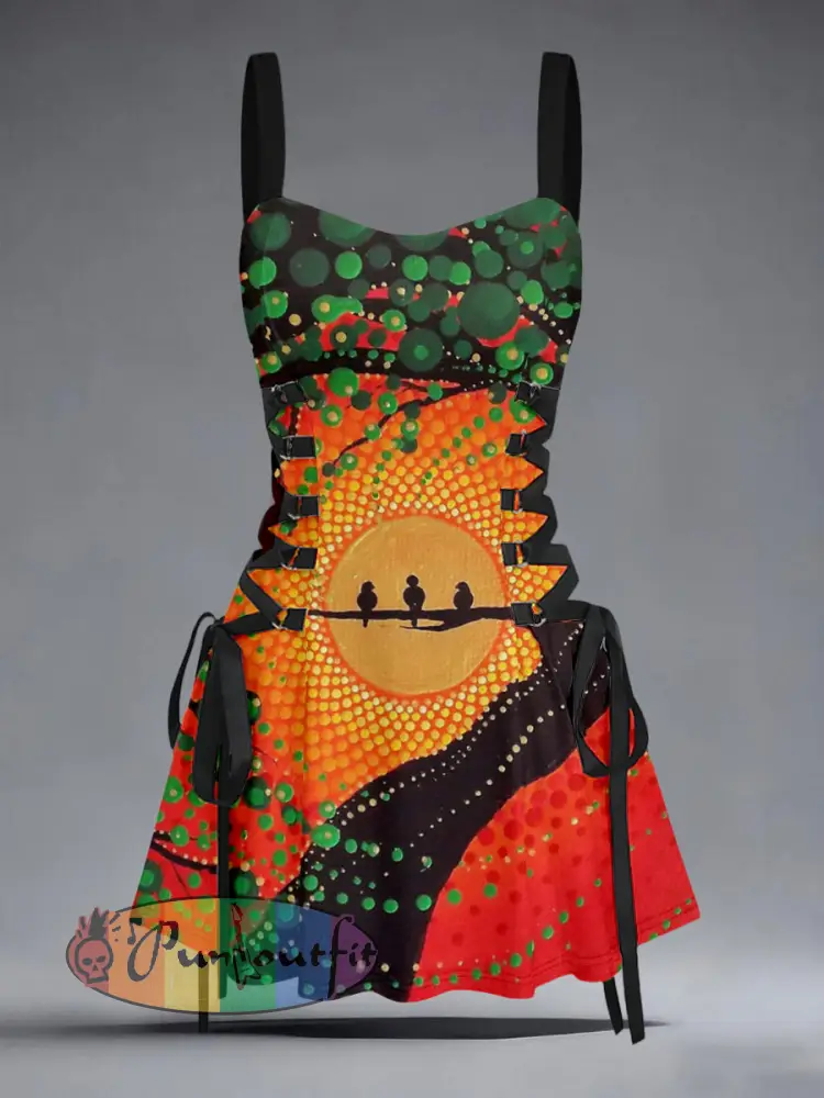 Women’s Three Little Birds Reggae Dress