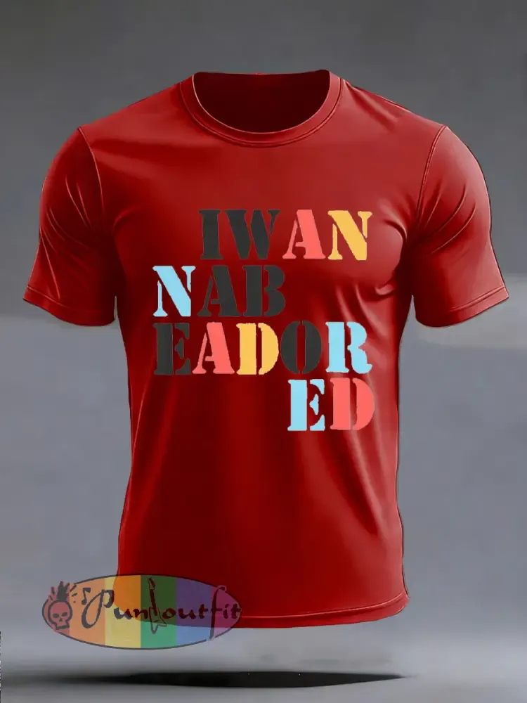 Men’s Lemon Roses Music Lover Printed imitation cotton short-sleeved T-shirt