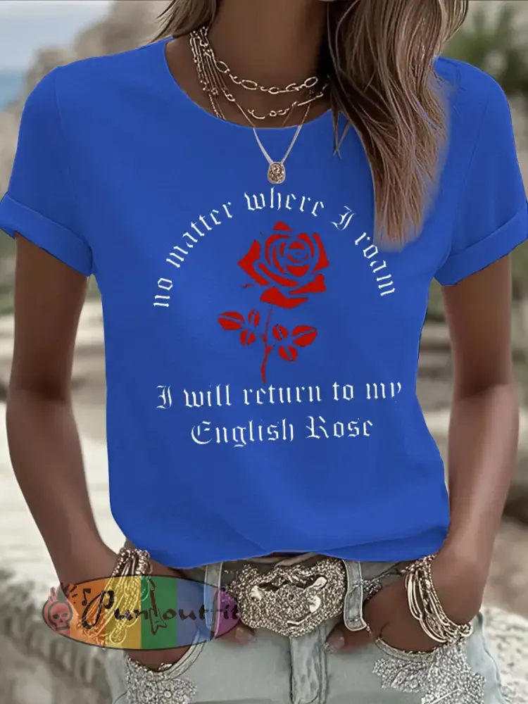 Women’s UK Mods Music Lover Iron On Short Sleeve T-Shirt