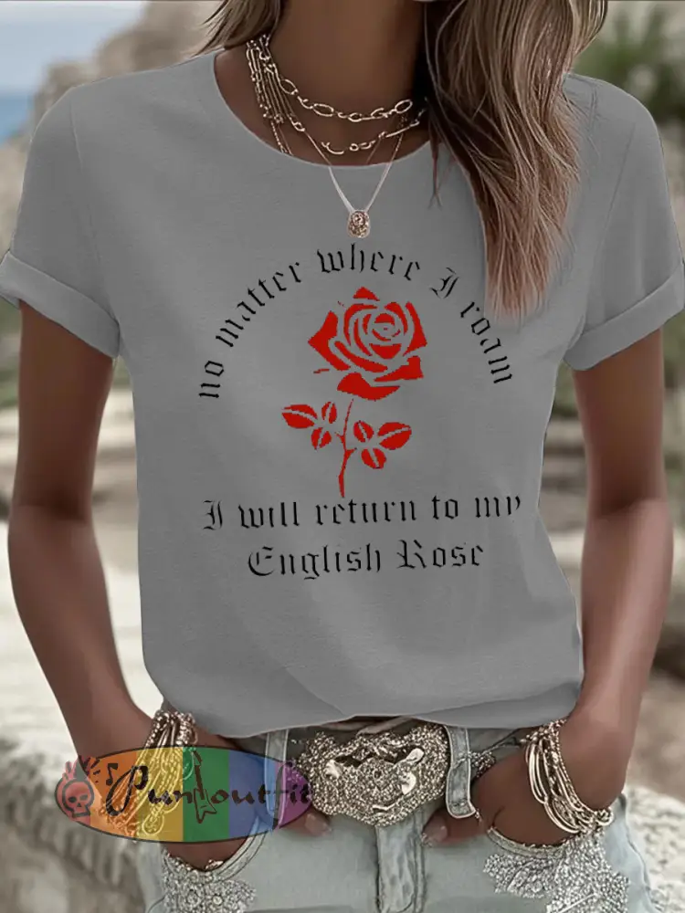 Women’s UK Mods Music Lover Iron On Short Sleeve T-Shirt