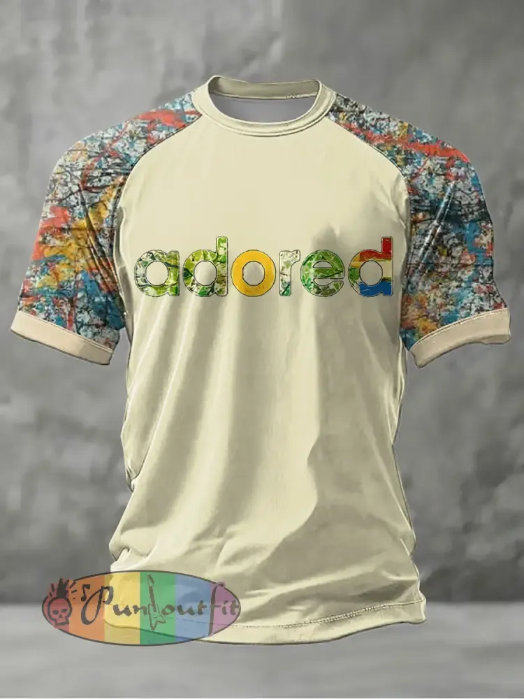 Men’s Lemon Roses Music Lover Printed short sleeve t-shirt