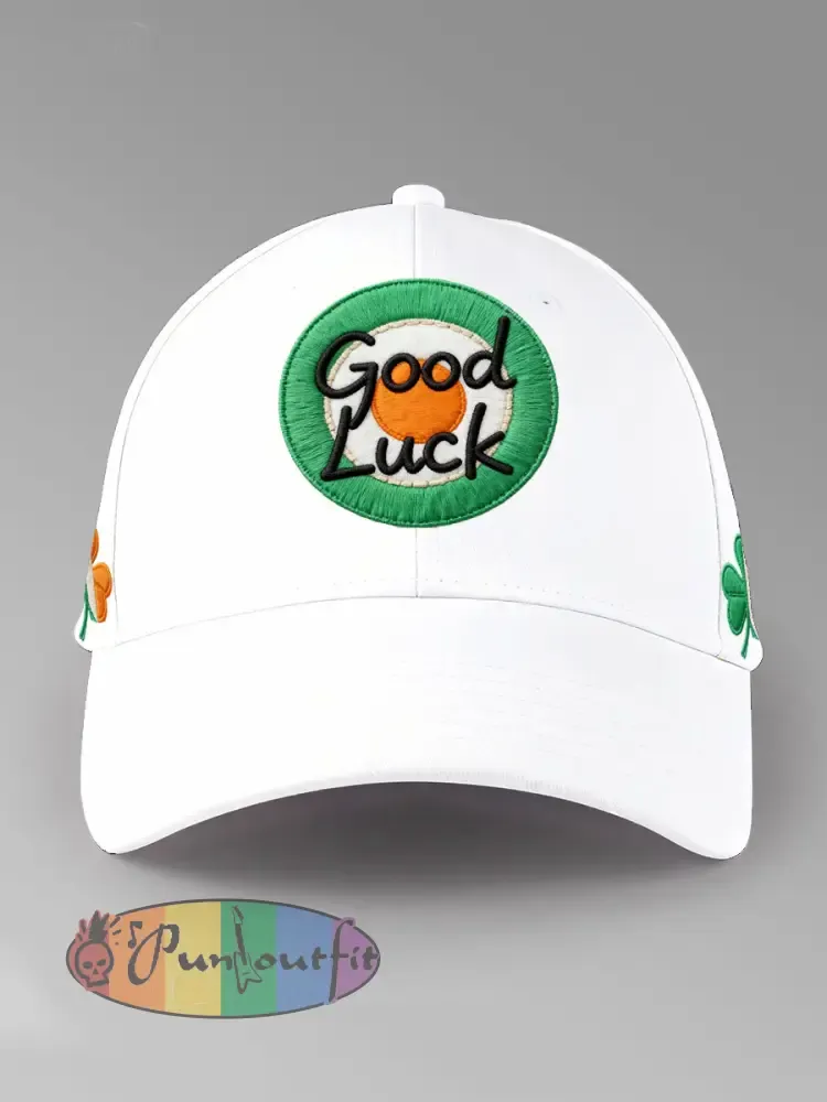 Unisex Good Luck St.Partrick’s Day Irish Mods Music Lover Printed Hat