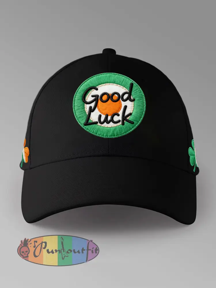 Unisex Good Luck St.Partrick’s Day Irish Mods Music Lover Printed Hat