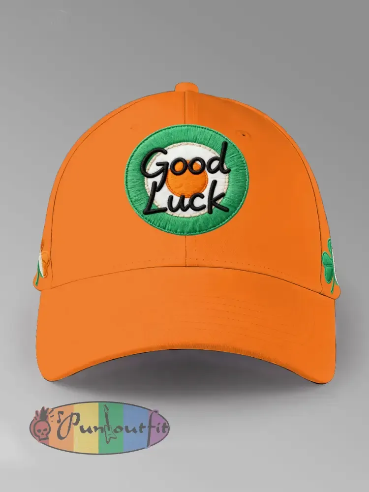 Unisex Good Luck St.Partrick’s Day Irish Mods Music Lover Printed Hat