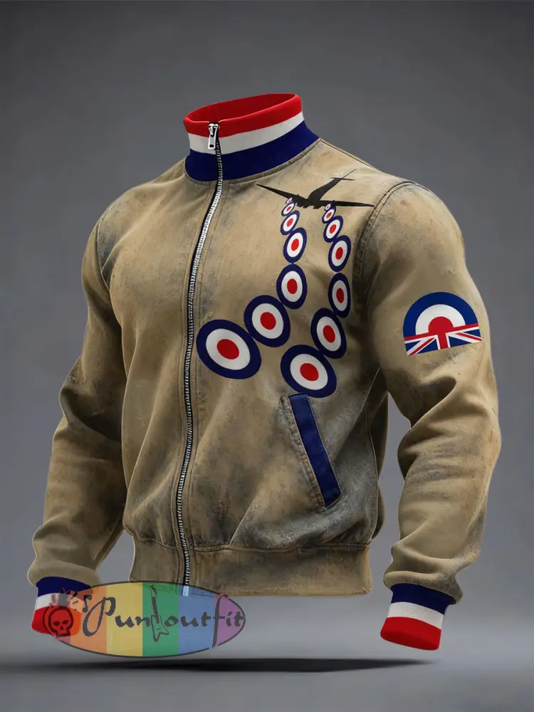Men’s Air Mods Music Lover Printed Coat