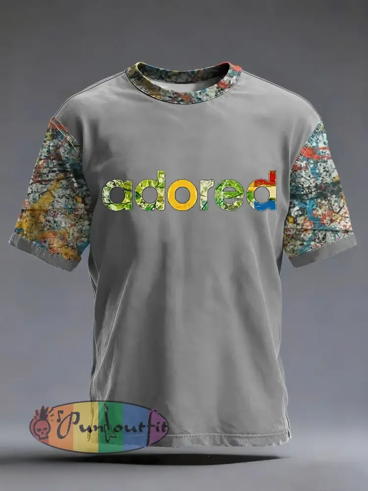 Men’s Lemon Roses Music Lover Printed short sleeves t-shirt