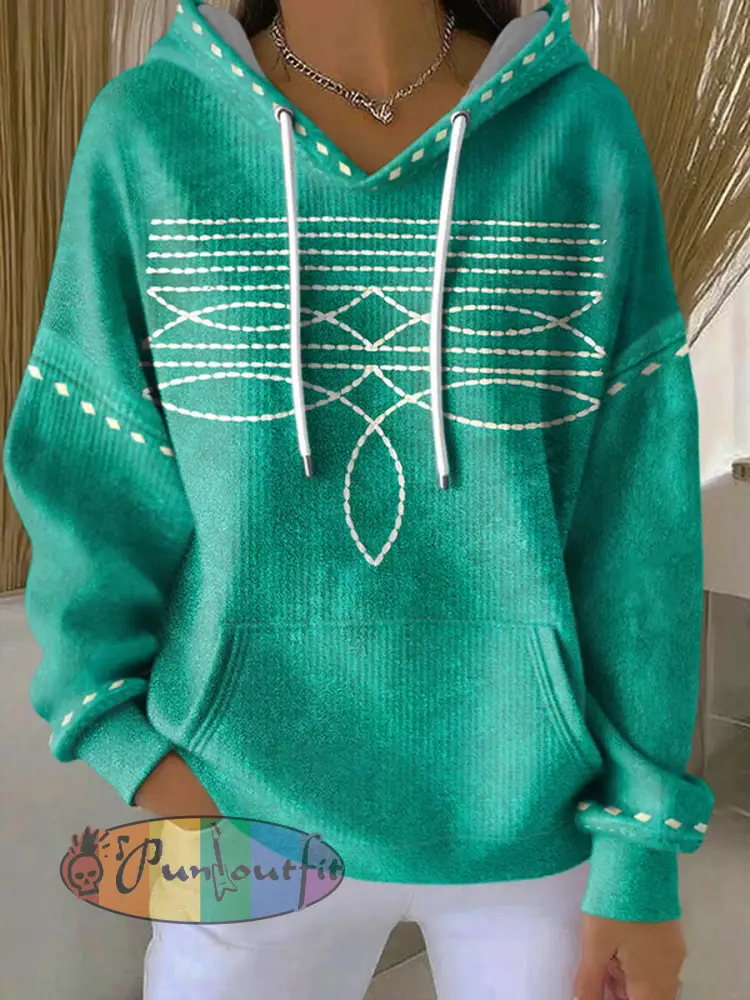 Women’s Vintage Western Hoodie