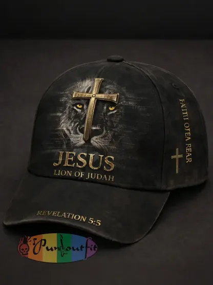 Jesus Lion of Judah unisex hats - As picture · ONE