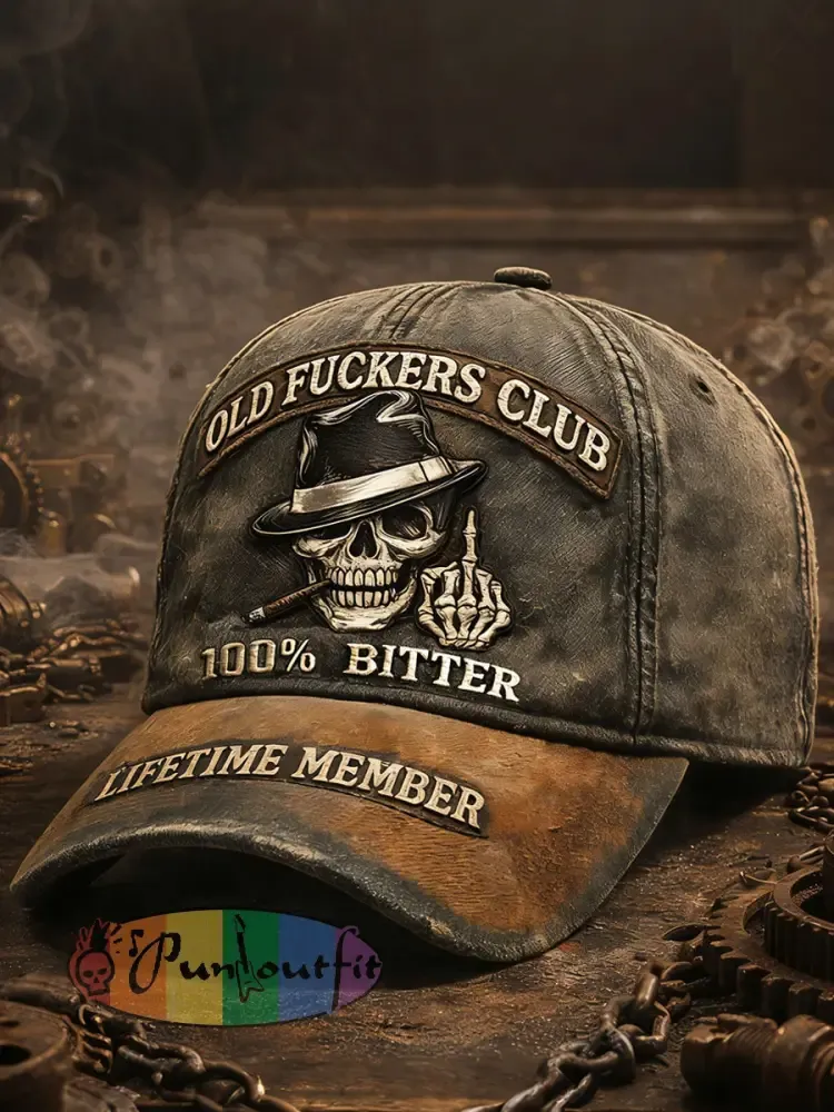 Old Fuckers Club Unisex Hats - As picture · ONE