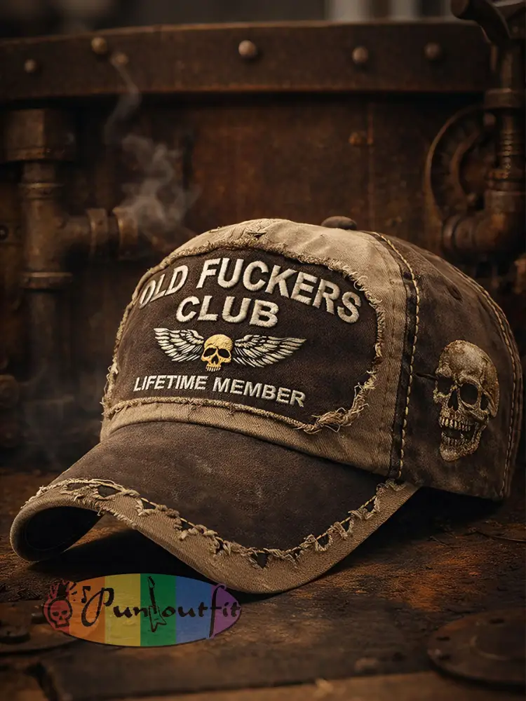 Old Fuckers Club Unisex Hats - As picture · ONE
