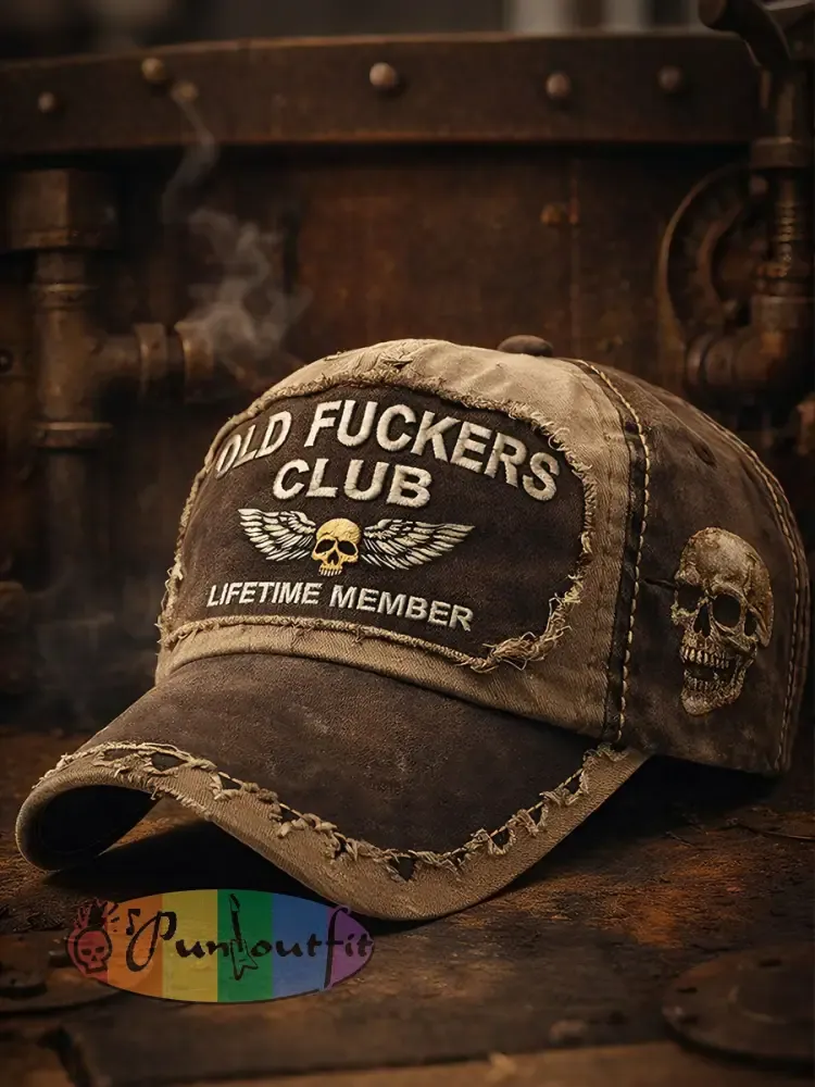 Old Fuckers Club Unisex Hats - As picture · ONE