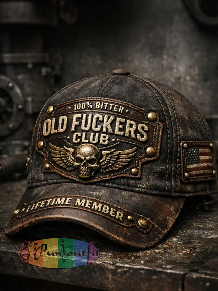 Old Fuckers Club Unisex Hats - As picture · ONE