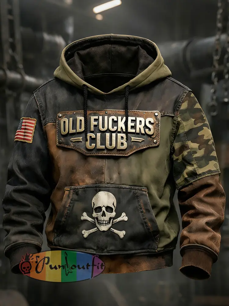 Men’s Old Fuckers Club Hoodies