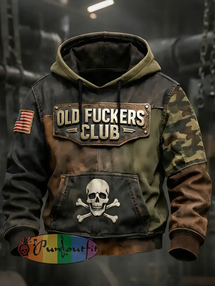 Men’s Old Fuckers Club Hoodies