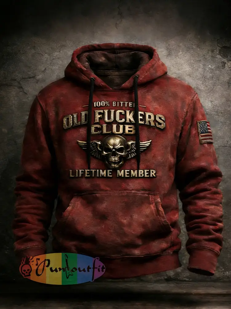 Men’s Old Fuckers Club Hoodies