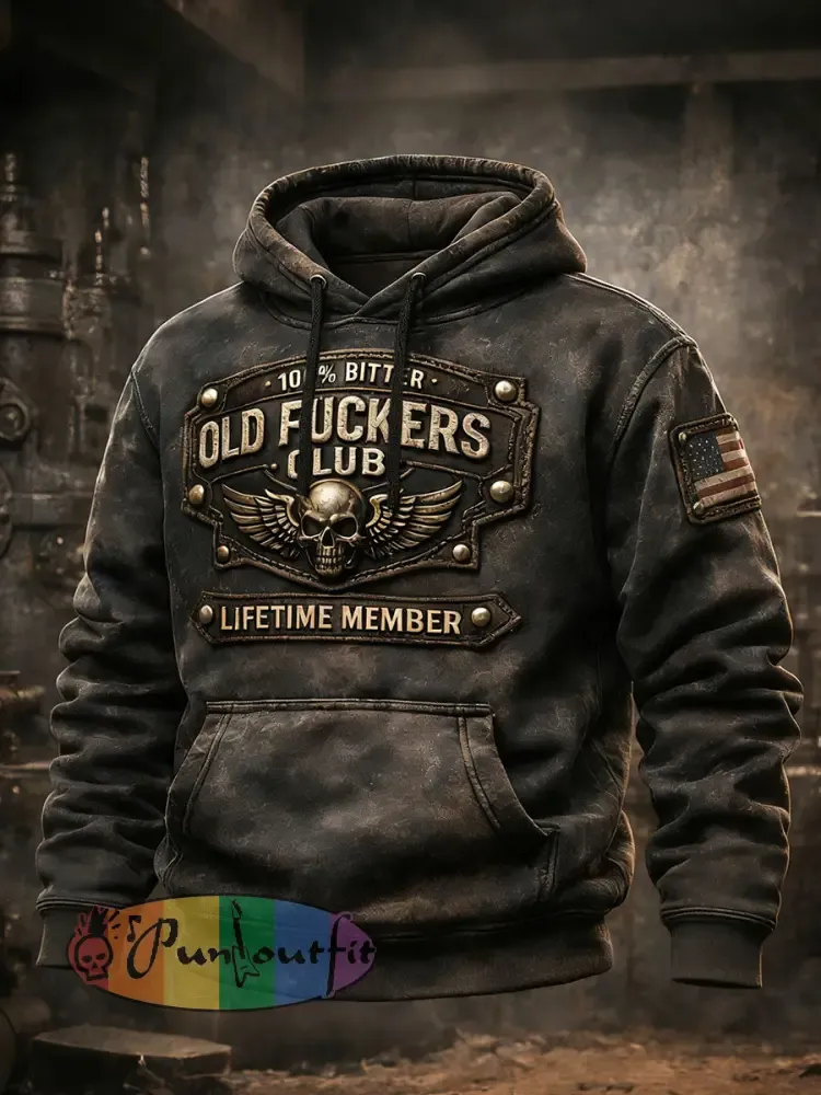 Men’s Old Fuckers Club Hoodies
