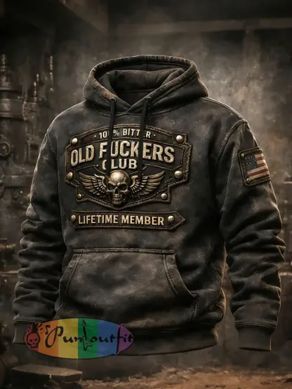 Men’s Old Fuckers Club Hoodies