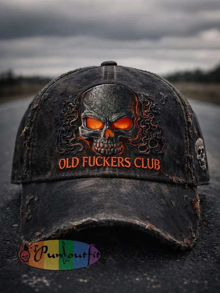 Old Fuckers Club Unisex Hats - As picture · ONE