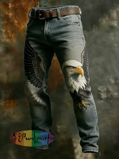 Men’s Retro Business Style Casual Work Trousers