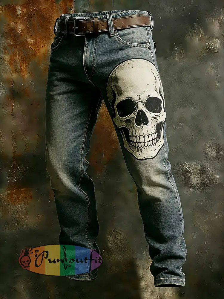 Men’s Retro Business Style Casual Work Trousers