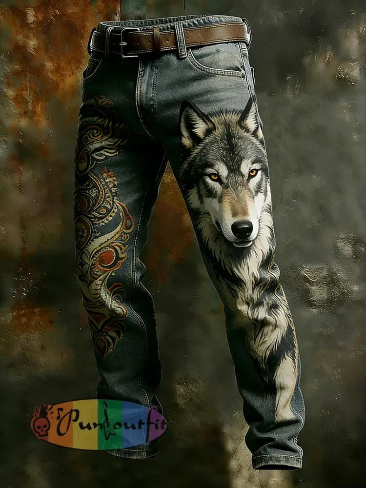 Men’s Retro Business Style Casual Work Trousers
