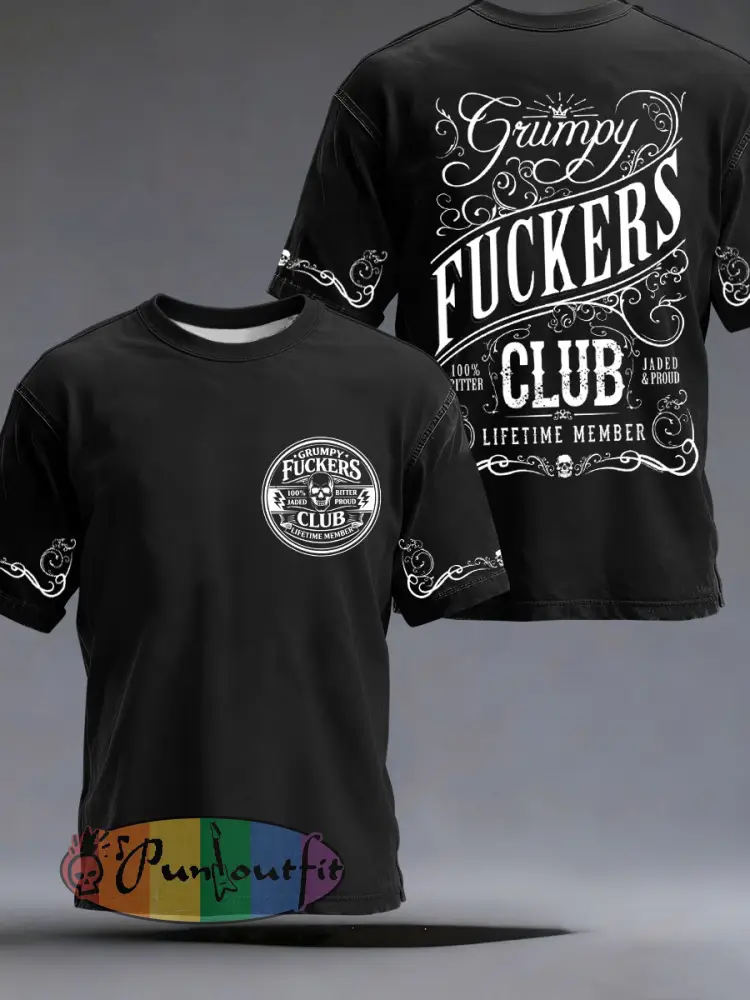Men’s Grumpy Fuckers Club T-shirts