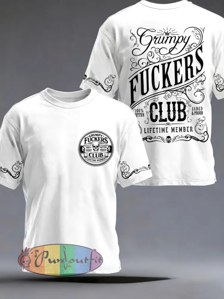 Men’s Grumpy Fuckers Club T-shirts