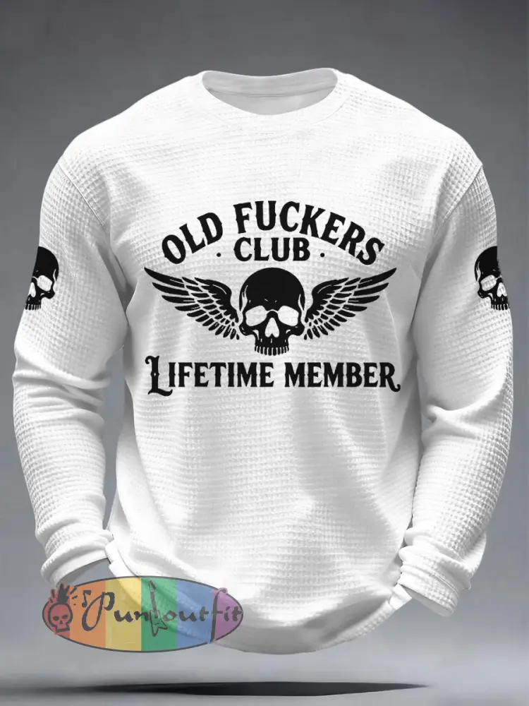 Men’s Old Fuckers Club Waffle T-Shirts