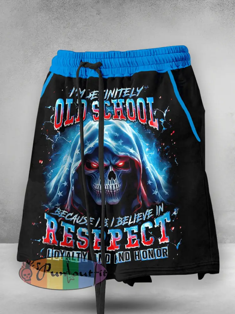 Men’s ’I’m Definitely Old School’ Men’s Shorts
