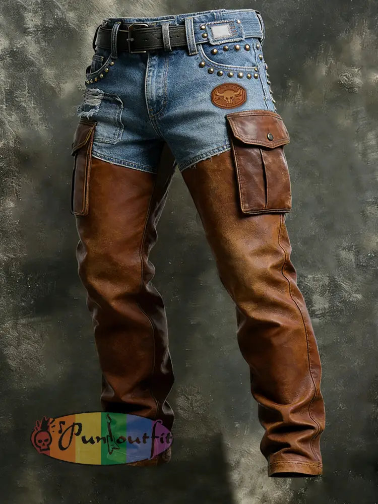 Men’s Retro Business Style Casual Work Trousers
