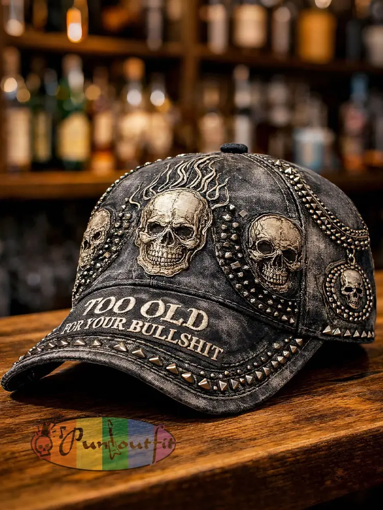 ’Too Old For Your Bullshit’ Unisex Hats - As picture · ONE