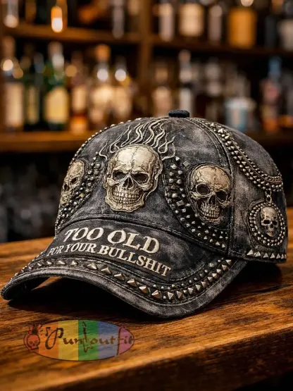 ’Too Old For Your Bullshit’ Unisex Hats - As picture · ONE
