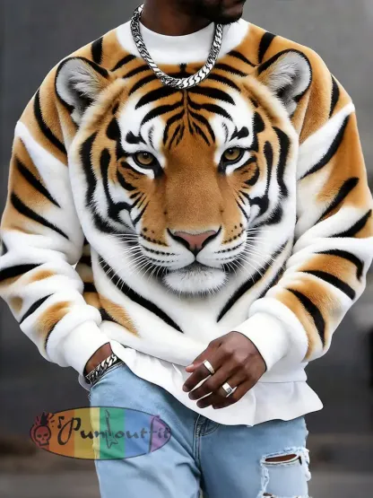 Men’s Tiger Flannel Sweatshirts