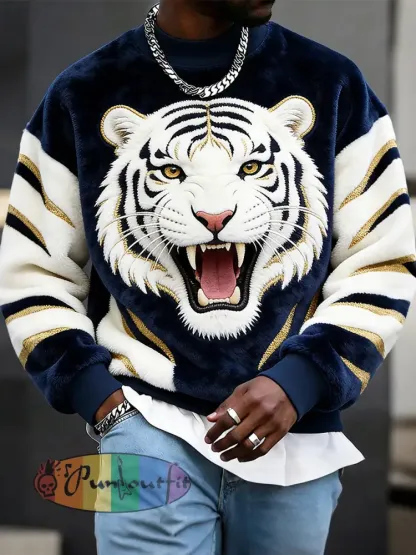 Men’s Tiger Flannel Sweatshirts