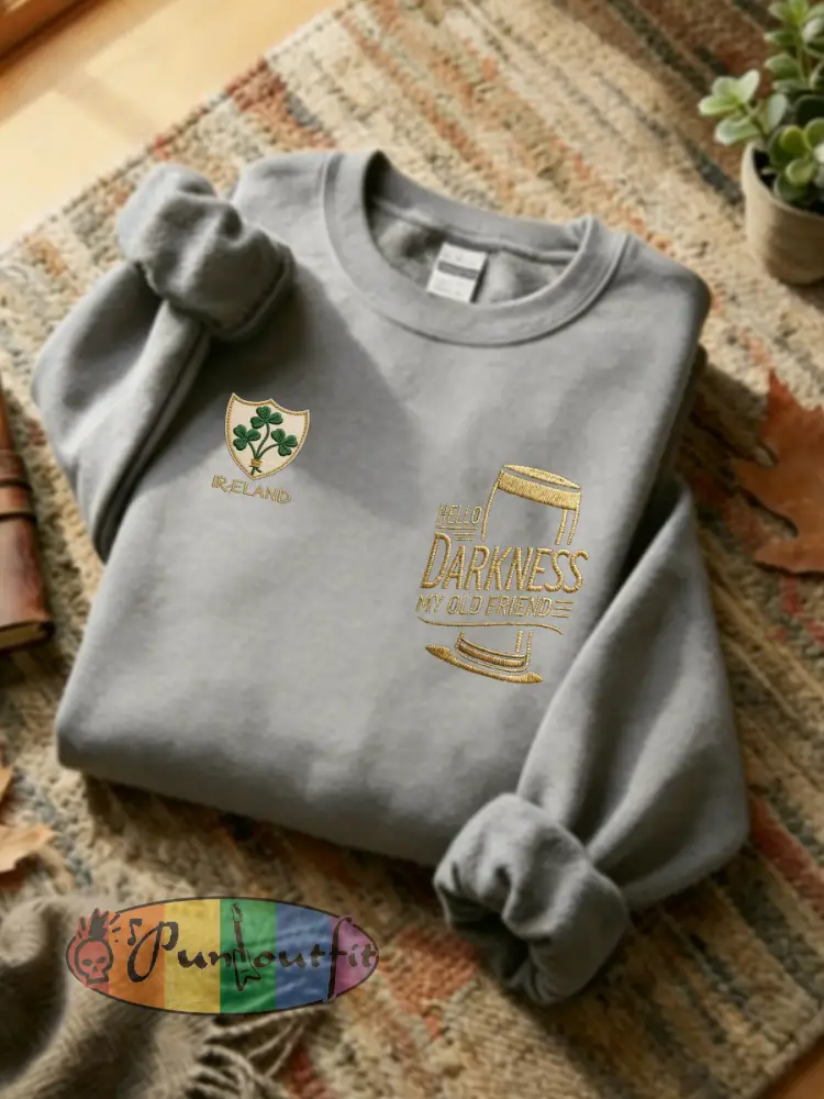 Women’s Hello Darkness My Old Friend Regular Sweatshirt