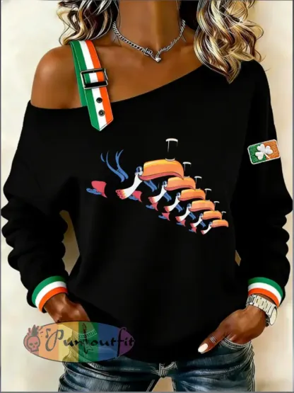 Women’s Irish St Patricks Day Toucan Sweatshirt