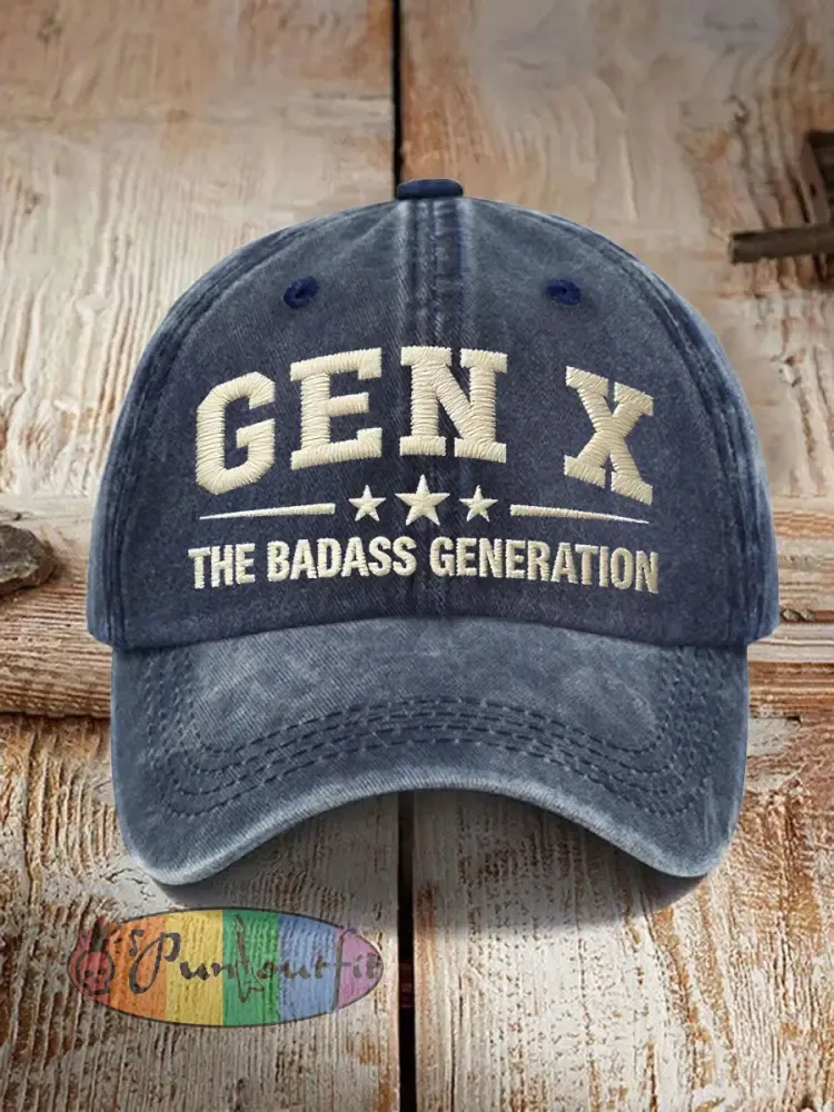 ’Gen X’ Unisex Retro Hats