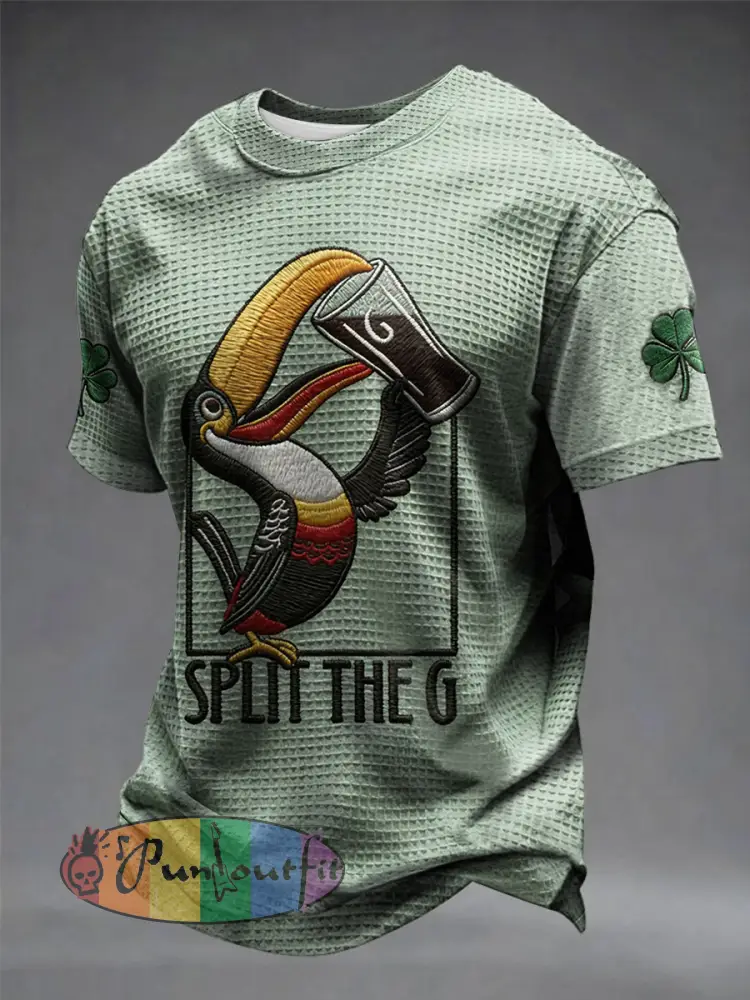 Men’s St. Patrick’s Day Waffle Short Sleeve