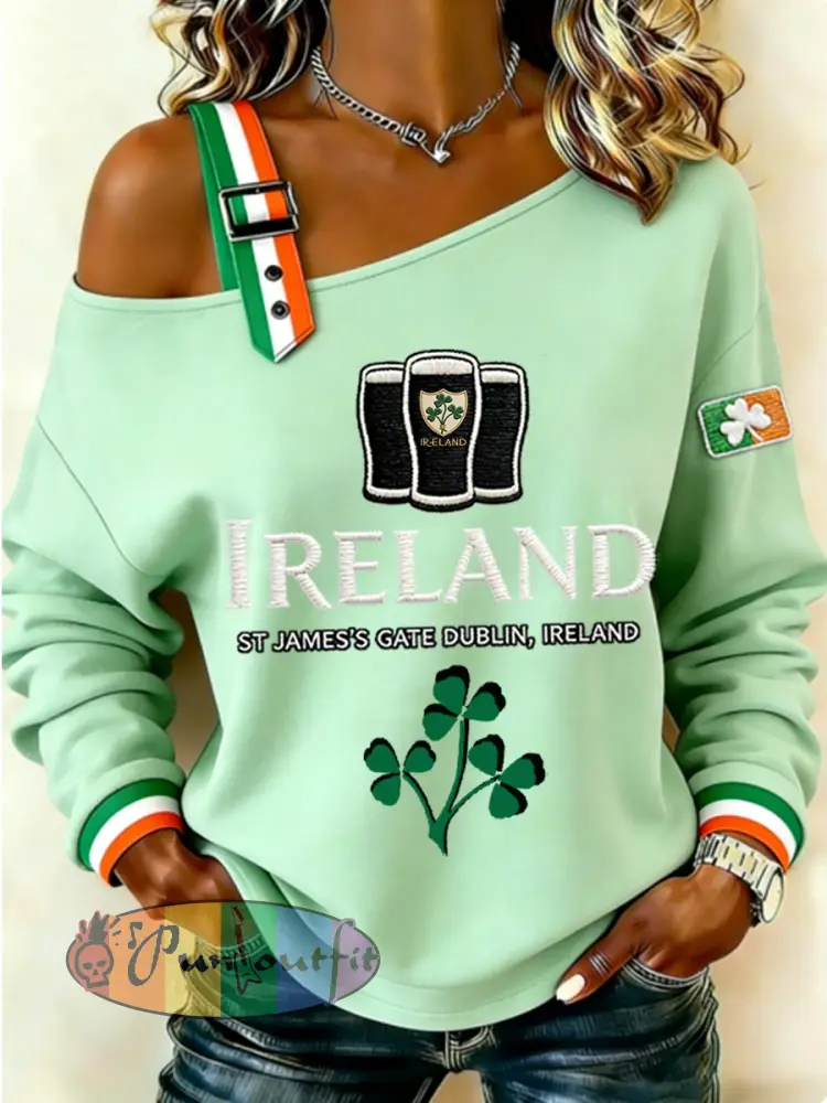 Women’s Irish St Patricks Day Sweatshirt