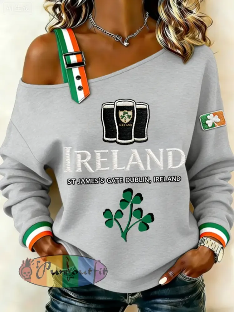 Women’s Irish St Patricks Day Sweatshirt