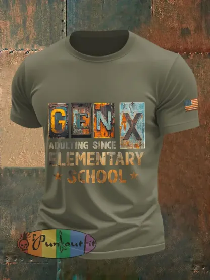 Men’s Gen X Retro T-Shirts