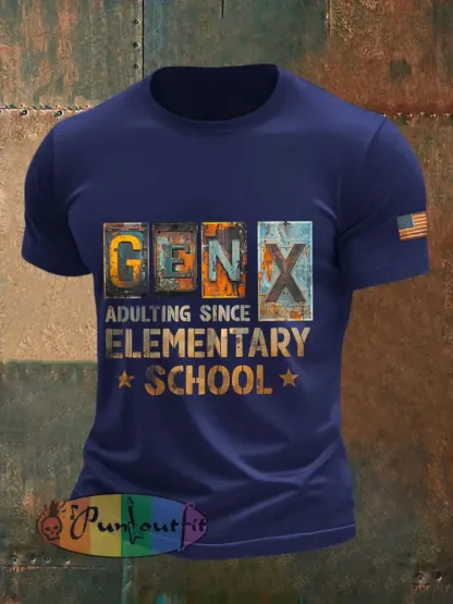 Men’s Gen X Retro T-Shirts
