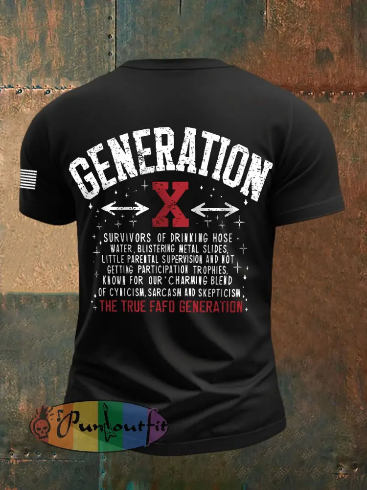 Men’s Gen X T-Shirts