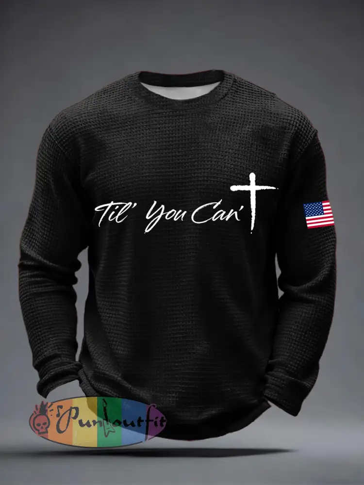 Men’s ’Til You Can’t Print Waffle Long-Sleeve T-Shirt