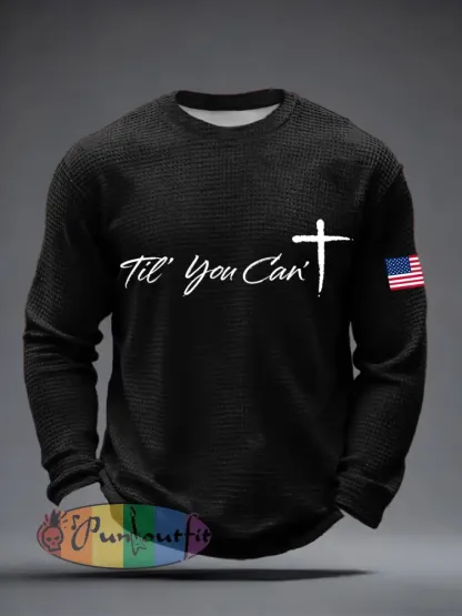 Men’s ’Til You Can’t Print Waffle Long-Sleeve T-Shirt