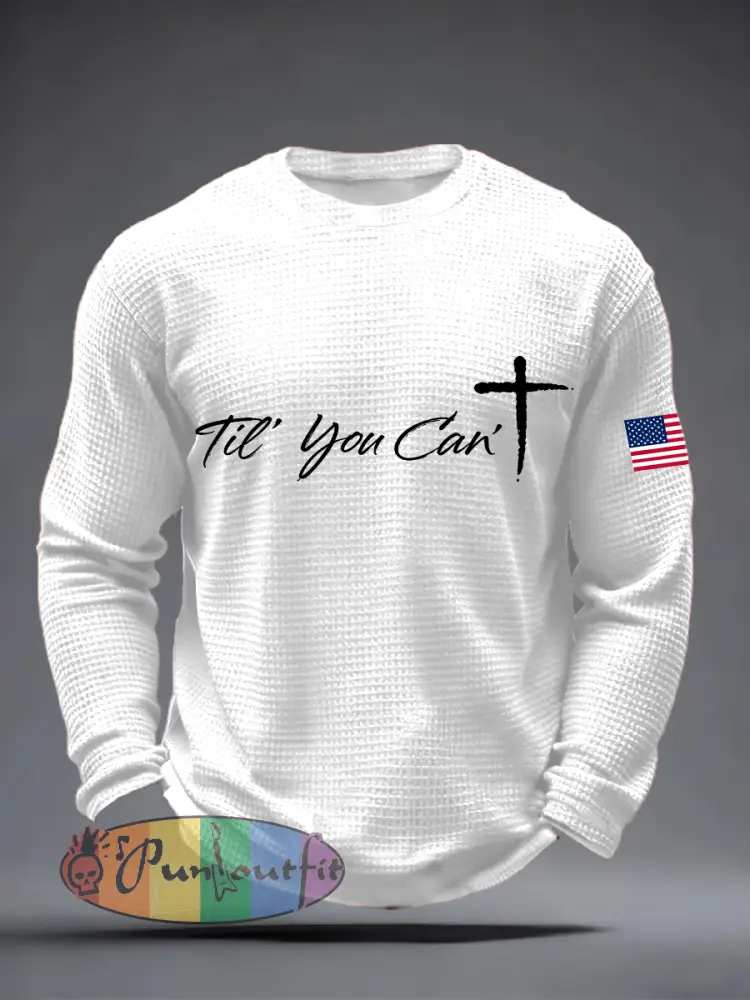 Men’s ’Til You Can’t Print Waffle Long-Sleeve T-Shirt